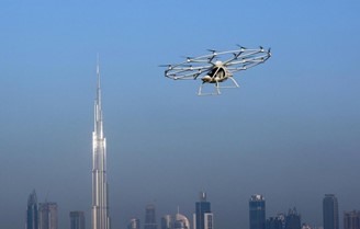 Dubai testa primeiro drone para serviço de táxi aéreo sem piloto 2