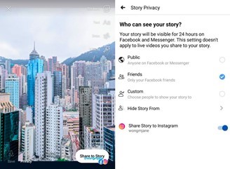 Stories do Facebook poderão ser publicados no Instagram em breve 1